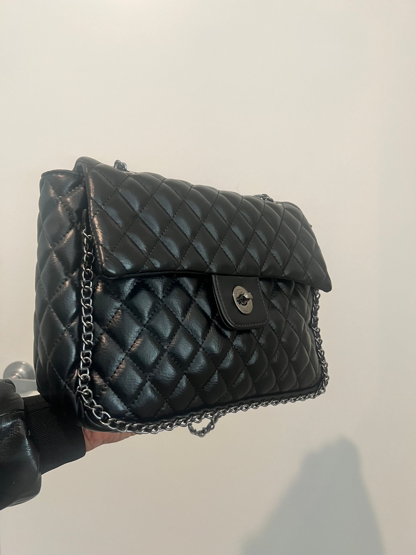 Chain Quilted Crossbody