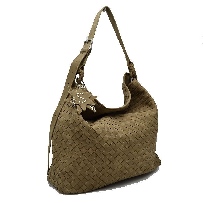 The Luxe Woven Hobo Bag