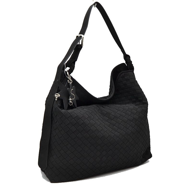 The Luxe Woven Hobo Bag