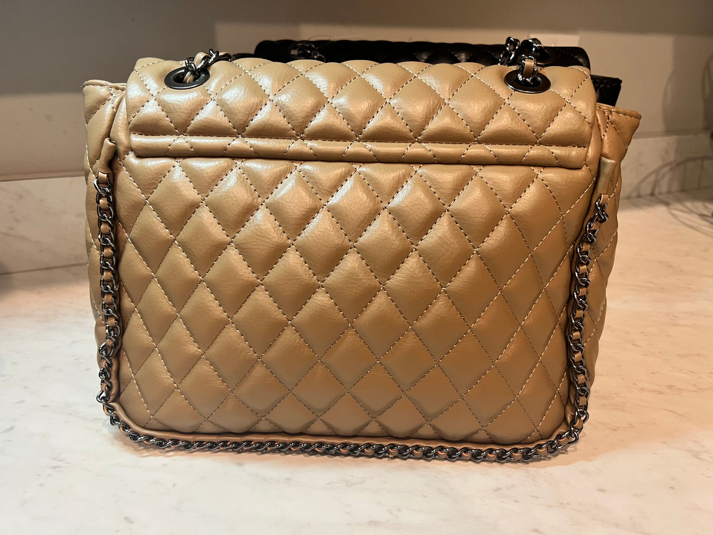 Chain Quilted Crossbody