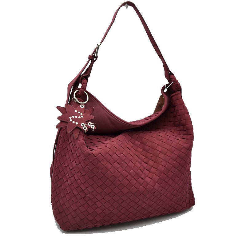 The Luxe Woven Hobo Bag