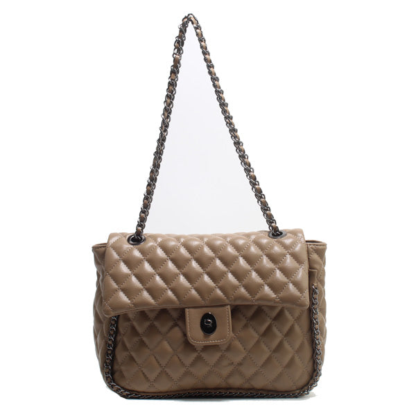 Chain Quilted Crossbody