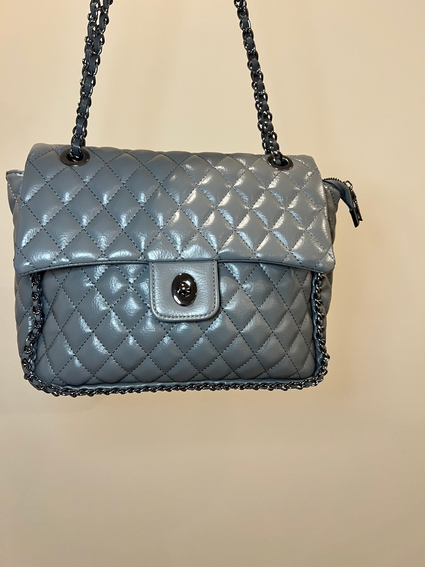 Chain Quilted Crossbody