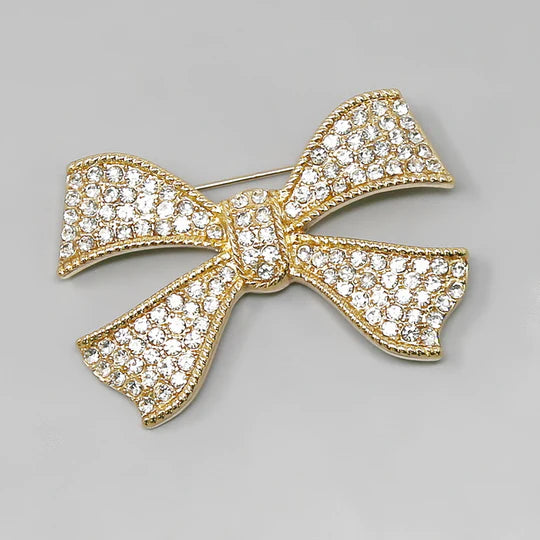 Rhinestone Brooch