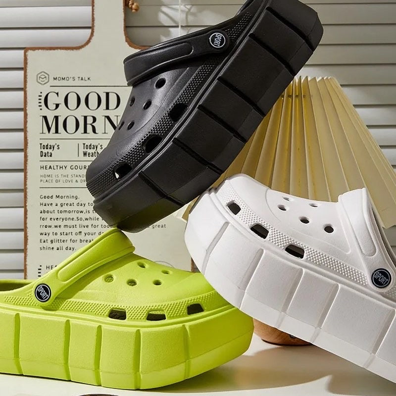 Cape robbin platform top crocs