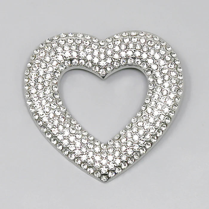 Rhinestone Brooch